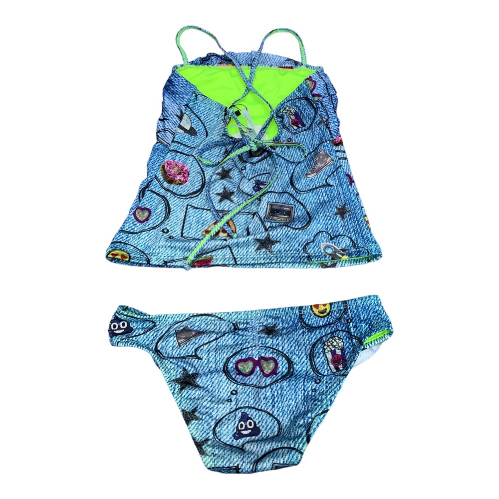 New With Tags Terez Girls lTankini Swimsuit - Picture 13 of 15